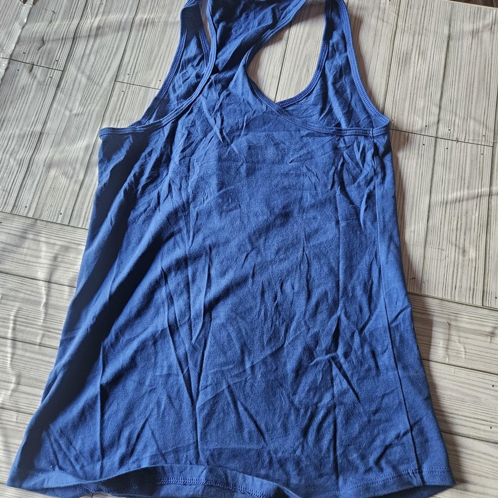 Ideal T By Next Level Tank Top Womens M Blue Trombone Shorty Band Shirt Music - Picture 3 of 4